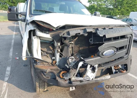 2014 Ford F-250 Xl из США, поврежденный, VIN 1FTBF2B60EEA06623